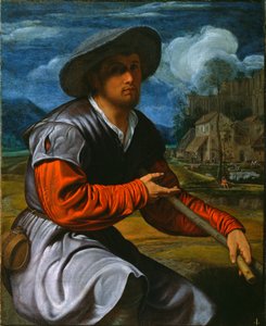 Hirte mit Flöte, ca. 1525