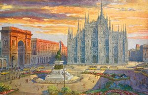 Mailand: Piazza del Duomo