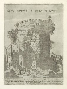 Grabmal der Caecilia Metella in Rom von Giovanni Maggi