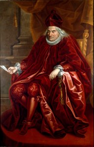 Porträt von Oberto Della Torre (1617-1691) Doge von Genua zwischen 1689 und 1691 (Gemälde von Maria Delle Piane) von Giovanni Maria delle called Mulinaretto Piane
