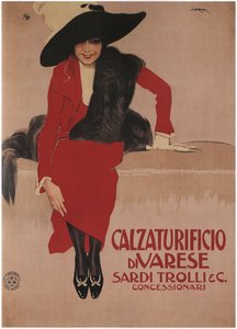 Sardi Trolli Schuhe, 1897 von Giovanni Mataloni
