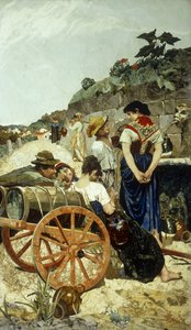 Eine italienische Marktszene