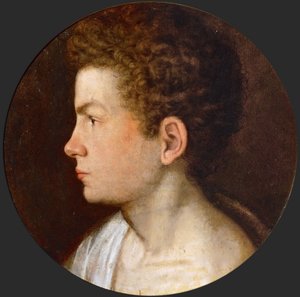 Selbstporträt von Giovanni Paolo Lomazzo