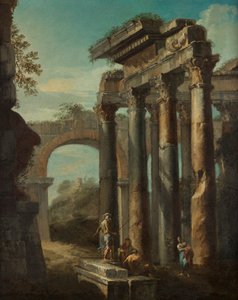 Römische Ruinenlandschaft von Giovanni Paolo Pannini