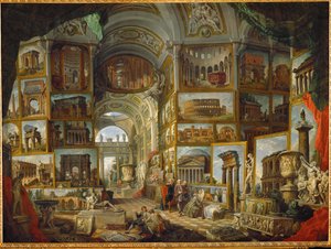 Galerie der Ansichten des antiken Rom