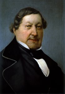 Porträt von Gioachino Antonio Rossini (Detail)