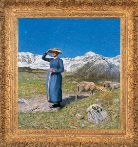 Mittag in den Alpen