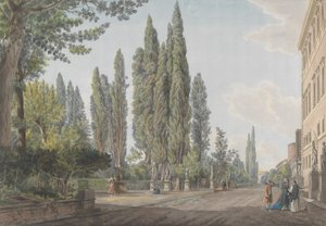 Villa Montalto Negroni, ca. 1780 von Giovanni Volpato, Louis Ducros