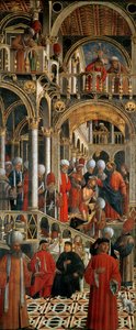 Die Taufe des hl. Anianus durch den hl. Markus, um 1524 von Giovanni di Niccolo Mansueti