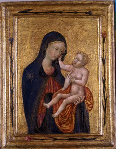 Madonna mit Kind, ca. 1445-47 von Giovanni di Paolo di Grazia