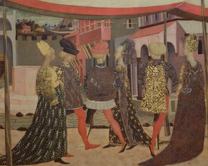 Der Adimari Cassone, ca. 1450 von Giovanni di Ser Giovanni Scheggia
