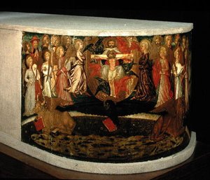 Triumph der Ewigkeit, inspiriert von Triumphs von Petrarca (1304-74) von Giovanni di Ser Giovanni Scheggia