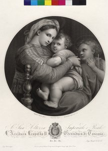 Maria mit Kind - Madonna della Sedia