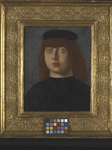 Porträt eines Mannes von Girolamo Mocetto