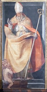 Der heilige Nikolaus und die drei Kinder von Girolamo Muziano