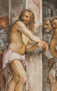 Zentrales Kirchenschiff, Fünfter Südspan, Geißelung Christi