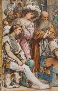 Zentrales Kirchenschiff, Fünfter Südspan, Geißelung Christi von Girolamo Romanino
