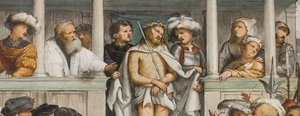 Zentrales Kirchenschiff, vierter südlicher Spann, Hecce Homo, Girolamo Romanino