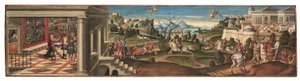 Szenen aus Orlando Furioso von Girolamo da Santacroce