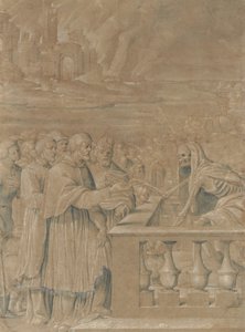 Allegorie des Triumphs des Todes über Kirche und Staat, ca. 1538-44 von Girolamo da Treviso