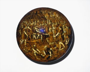 Schild, Italien, wahrscheinlich Bologna, ca. 1535