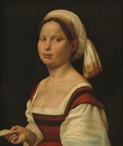 Porträt einer jungen Frau, ca. 1525 von Giuliano Bugiardini