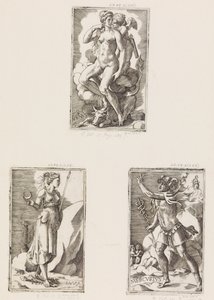 Mercurius, aus Planeten, Tafel 6, 1530-70