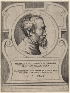 Michelangelo von Giulio Bonasone