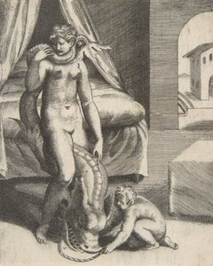Neptun und Melanthe, aus 