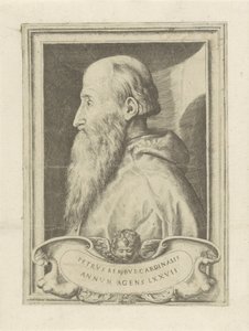 Porträt von Kardinal Pietro Bembo von Giulio Bonasone