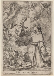 Heiliger Antonius von Padua von Giulio Carpioni