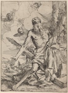 Heiliger Hieronymus von Giulio Carpioni