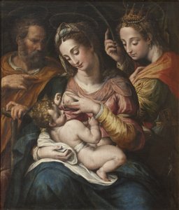 Die Heilige Familie mit der Heiligen Katharina