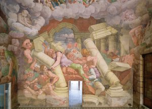 Kammer der Giganten von Giulio Romano