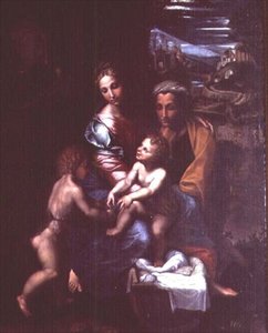 Madonna mit Kind, St. Anna und Johannes dem Täufer