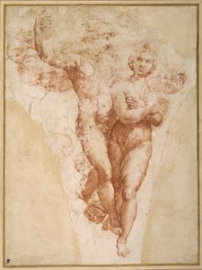 Psyche von Merkur nach Olympus getragen