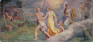 Das Urteil des Paris von Giulio Romano