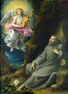 Die Ekstase des Heiligen Franziskus von Assisi, ca. 1593
