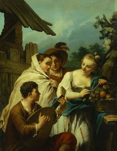 Die vier Jahreszeiten von Giuseppe (circle of) Angeli