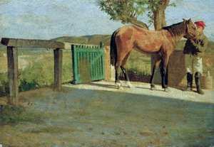 Das kleine Pferd von Giuseppe Abbati