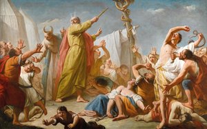Moses und die eherne Schlange, ca. 1770