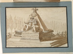 Grabdenkmal für Architekt Filipp del Rosso von Giuseppe Barberi