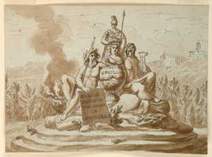 Grabdenkmal für die Dichterin Maria Maddalena Morelli