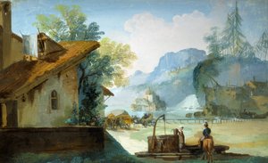 Magd am Brunnen
