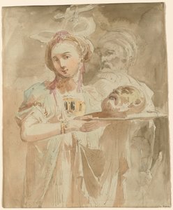 Salome mit dem Kopf von Johannes dem Täufer von Giuseppe Bernardino Bison