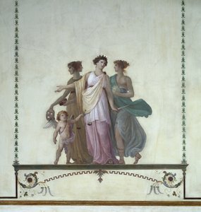 Allegorie der Komödie, Gerechtigkeit und Wahrheit (Fresko)