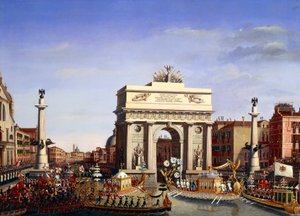 Napoleon Bonapartes Einzug in Venedig, 29. November