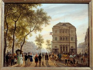 Ansicht des Théâtre de l