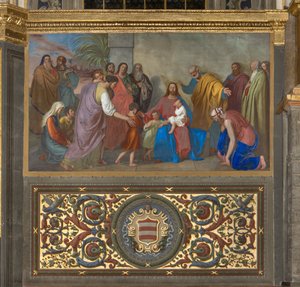 Presbyterium, Giueppe Diotti, Sinite parvulos 1833 von Giuseppe Diotti