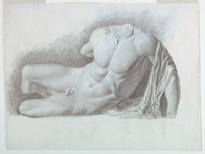 Akademische Studie einer klassischen Aktfigur